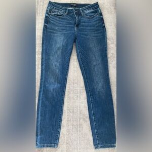 Size 8 skinny jeans by “Judy Blue”.